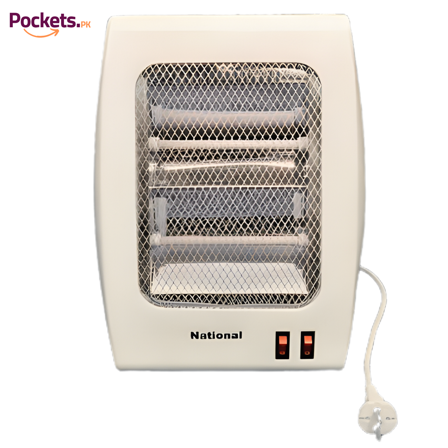 800W Electric Quartz Heater – 2 Rods | Adjustable Heat | Portable & Energy Efficient