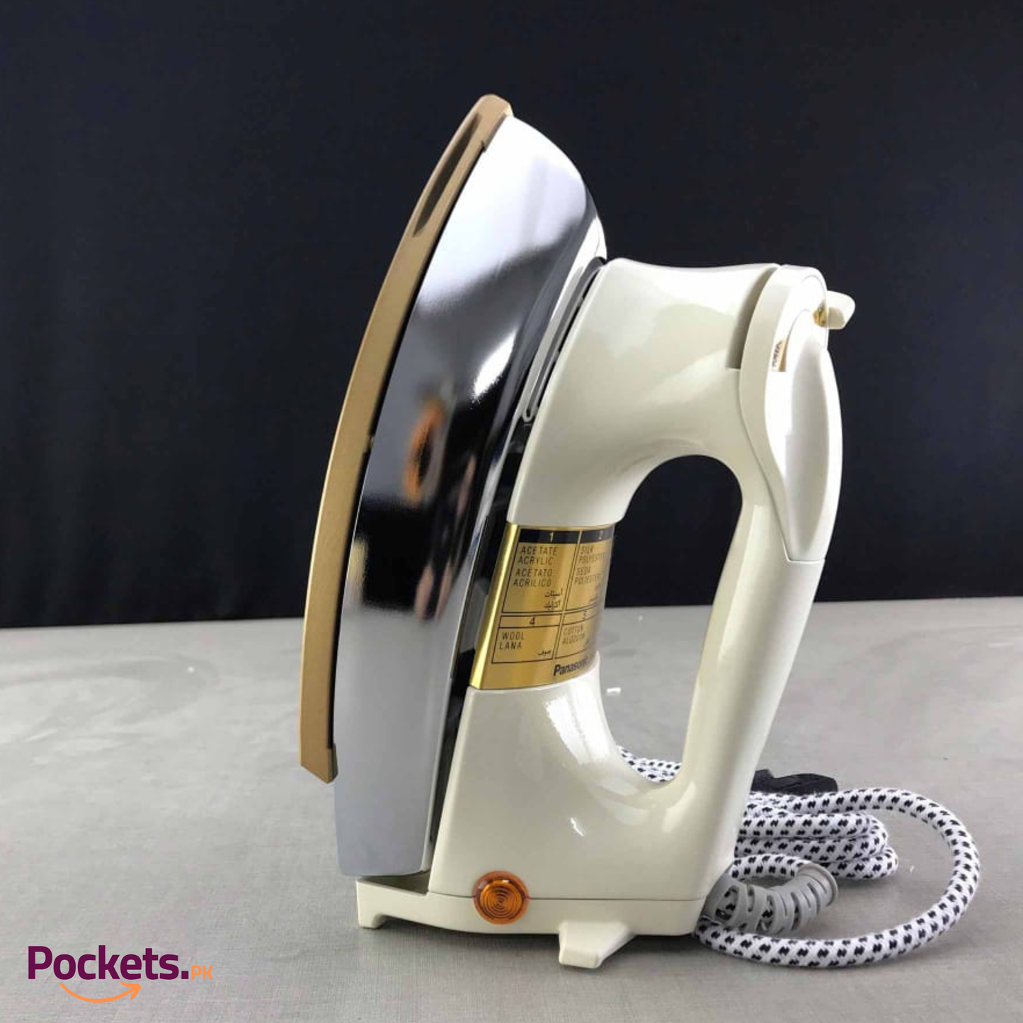 DC 12V Solar Iron – Portable & Eco-Friendly Travel Iron | Energy-Efficient Solar Powered Dry Iron for Home & Outdoor Use