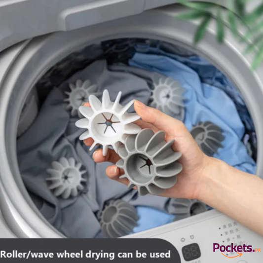 MagicClean Pro – Reusable Silicone Laundry Ball | Anti-Tangle, Deep Cleaning & Fabric-Safe Washer Ball